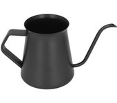 Hervidor de agua de acero inoxidable de 400 ml con cuello de cisne ergonómico, cafetera de mano, accesorios de cocina