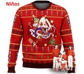 Meliodas And Elizabeth 7 Deadly Sins Ugly Christmas Sweater Christmas Sweater Gift Santa Claus Pullover Men 3D Sweatshirt And