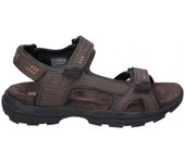 Sandalia Skechers M Garver Louden BRN