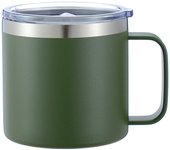 14 oz (approx. 396.9 g) Mug, Vacuum Insulated, Stainless Steel with Lid