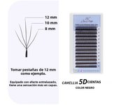 GLAMLASH 3D4D5D6D7D8D W Eyelash C/D/L/LU/M Premade Volume Fans Brown Lash Extensions Natural Soft