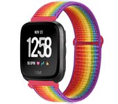 Nylon Strap for Fitbit Versa/Lite/Versa2 band Smart watch replacment Watchband Sport Loop Bracelet Fitbit Versa 2 band