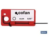 Cofan Llave Allen Pulgadas M- 3/16 | Carracas y Llaves de Vaso