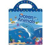 Reusable Jelly Sticker Book for Kids - Early Learning Fun with 2 Sizes & Various Themes