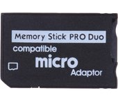 3/2/1PCS Memory Stick Pro Duo Card Reader For PSP Converter Replacement Accessories