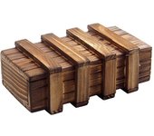 Wooden Secret Compartment Box Portable with 3 Drawers Vintage Puzzle Box Magic Wood Brain Teaser Toys Puzzle Boxes Kids Toy Gift