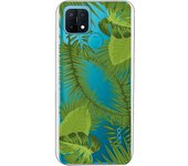Funda compatible con Oppo A15 - Hojas Verdes CL