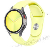 20mm Band For Samsung Galaxy Watch 4/5/6 44mm 40mm 5 Pro 45mm Silicone Bracelet correa Galaxy Watch 6 classic 47mm 43mm strap