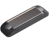 Mini LED Solar Power Car Warning Light Night Security Simulated Alarm Wireless Anti-Theft Caution Lamp Flashing Dummy Alarm Lamp