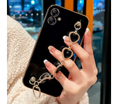 For Samsung A04E Case Luxury Diamond Bracelet Chain Silicone Case for Samsung galaxy A04 A04S A04E A02 A03 A03s A12 Coque Cover
