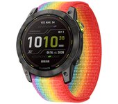 22mm 26mm Hook Loop Nylon Strap For Garmin Epix Gen2/Forerunner 955 965 Garmin Fenix 7 7X Fenix 6Pro 5XPlus/Enduro 2 Watchband