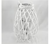 Gerimport Portavelas de Cristal Alanis 50 X 35 Cm para Velas y Candelabros