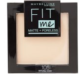 FIT ME MATTE+PORELESS powder #105-natural 8,5 gr