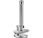 Premium Single Blade Safety Razors, Double Edge Razor Blade, Shaving Razors for Men with Razor Stand and 5 Platinum blades