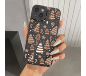 Christmas Tree Graphic Phone Case For iPhone 16 Pro Max Cases iPhone 15 14 13 12 11 XS Max XR X 7 8 Plus SE 2022 Silicone Cover