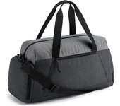 Bolsas de Gimnasio para hambres, Bolsa de Lona Deportiva plegable, Bolsa de Lona Ligera para fin de la Semana con compartimiento para Zapatos, Bolsa de deporte de entrenamiento resistant to Agua para Viajes, fitness, yoga, Gris
