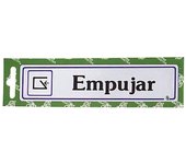 SANCO STORE - WOLFPACK LINEA PROFESIONAL Rotulo "Empujar"
