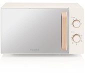 MICROONDAS FLAMA 1831FL 20L 700W S/GRILL CRISTAL/CREMA