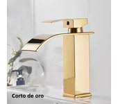 Dual Control of Hot and Cold Bathroom Faucet Washbasin Faucet Set Bathroom Mixer Tap Accessories Sink Waterfall Fixture Home