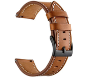 22 20mm Leather Straps For Garmin Forerunner 265 965 255 255M 245 645 158 55/Venu 2 Plus/Vivoactive 4 3/Venu SQ 2 Bracelet Bands