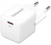 Cargador pared intenso gan w30c usb tipo c blanco