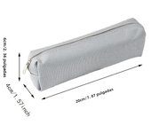 1pc simple pencil case, portable pencil case - suitable for office, school, youth, girls, boys, men and women!