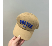 Korean Letters Embroidery Baseball Cap for Kids Boys Girls Summer Adjustable Hip Hop Sun Hat Children Snapback Caps Gorras кепка