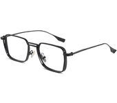 Trendy Office Anti Blue Light Glasses Fashion Metal Frame Optical Spectacle Women Men Blue Ray Blocking Eye Protection Eyewear