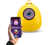 Mochila con Pantalla LED Woxter Loy-Big Eye/ Amarilla