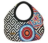 Bolso de mano mediano Mini Nicole Circulos