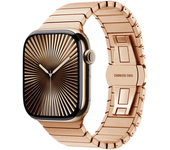Stainless Steel Strap For Apple Watch 46mm 42mm Ultra 49mm Metal Bracelet Butterfly Buckle For IWatch 10 9 8 7 6 SE Accessories