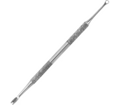 1pcs Premium Double-Headed Horseshoe Nail Tool - Stainless Steel Dead Skin Remover & Callus Trimmer, Effortless Beveled Cuticle