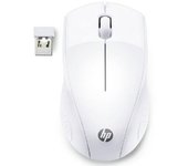 Ratón Inalámbrico HP 220/ Hasta 1600 DPI/ Blanco Nieve