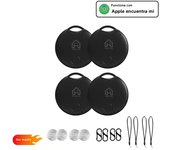 GPS Smart Tag MFI Smart Anti-Lose Reminder Device For Key Wallet Car Backpack Smart Air Tag Works With Apple Find My IOS System