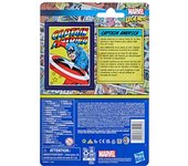 Figura Retro Capitan America Marvel 9,5cmFigura  Coleccionable - Idea de Regalo- Mercancia Oficial - Juguetes para Niños y Adultos - Movies Fans - Muñeco para Coleccionistas y Exposición
