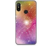 Tumundosmartphone Funda Gel Tpu para Xiaomi Redmi 6 Pro / Mi A2 Lite Diseño Abstracto Dibujos