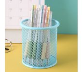 1Pcs New Pencil Holder Office Desk Metal Mesh Square Pen Pot Cup Case Container Organiser Durable Pencil Case