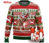 Meliodas And Elizabeth 7 Deadly Sins Ugly Christmas Sweater Christmas Sweater Gift Santa Claus Pullover Men 3D Sweatshirt And