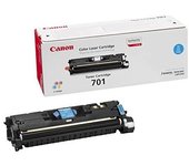 Canon cartucho 701 de tóner original cian para impresoras láser i-SENSYS LBP5200, MF8180C