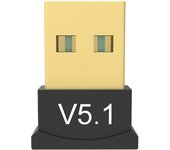 USB Bluetooth 5.3 Adapter Transmitter Bluetooth Receiver Windows 11/10/8.1 BT Audio Wireless USB Dongle for Computer PC Laptop