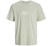 Jack & Jones Camiseta Hombre JORALMERIA BRANDING TEE SS CREW NECK