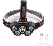 Powerful Head Lamp 11 LED Headlamp USB Rechargeable Headlight Built-in 18650 Battery Flashlight Fishing Outdoor Camping Lantern