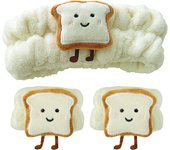 Spa Makeup Headband Wristband Cute Face Washing Hair Bands Yoga Head Wraps Facial Cleaning Headband