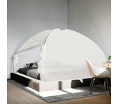 Mosquitera con puertas Mongolia 220 malla blanco 200x200x135 cm