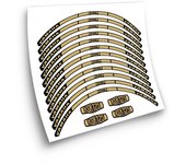 Kit de Pegatinas compatibles con  llantas de moto yamaha XSR 125