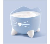 CATIT - Pixi (2,5 Litros) - Bebedero para Gatos en Fuente con Sensor de Luz LED (4 Colores)