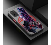 Spider Man Into the Spider Verse For OPPO A98 A96 A94 A93 A78 A77S A76 A74 A73 A72 A57E S A56S Frosted Translucent Phone Case