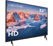 Televisor LED 32 pulgadas HD con Dolby y memoria flash para disfrutar al máximo de tus series favoritas