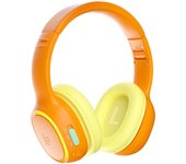 Tronsmart KH03 - Auriculares Bluetooth con cancelación de Ruido para niños, Control de Volumen Seguro, Auriculares inalámbricos con luz y micrófono, Tiempo de reproducción de 70 Horas, Cable de Audio