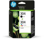 TINTA HP 304 PACK AHORRO NEGRO TRICOLOR